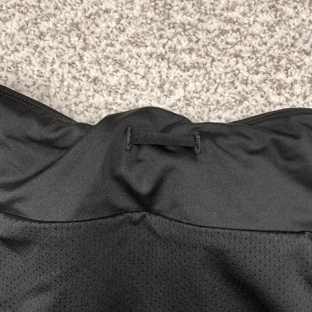Women's ZYIA‎ Active Black Mesh Energy Lined Athletic Running Shorts Size XXXL
